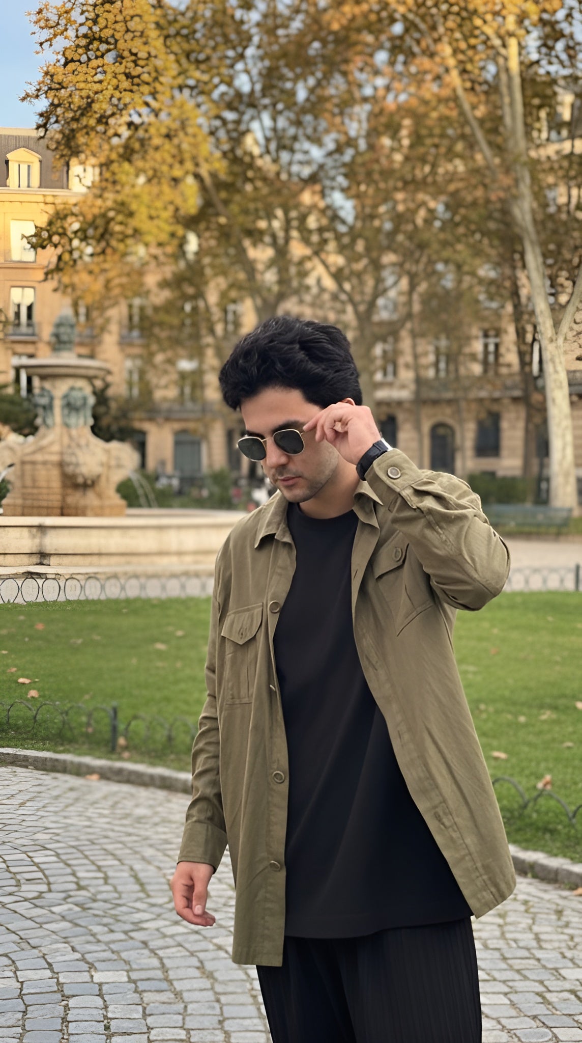 Olive Overshirt
