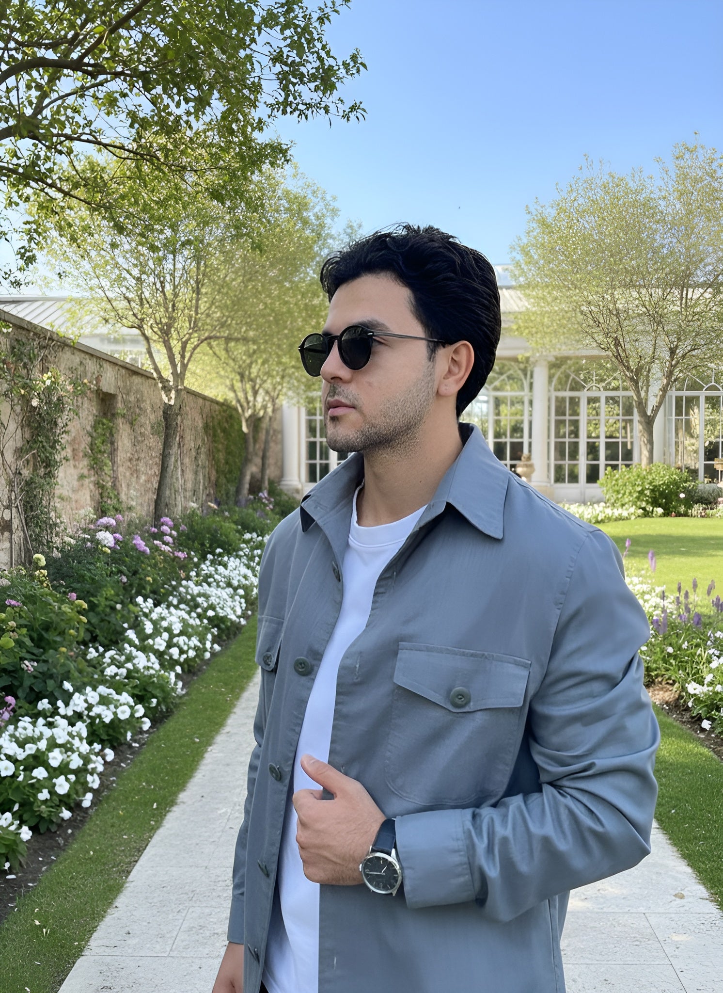 Blue Overshirt